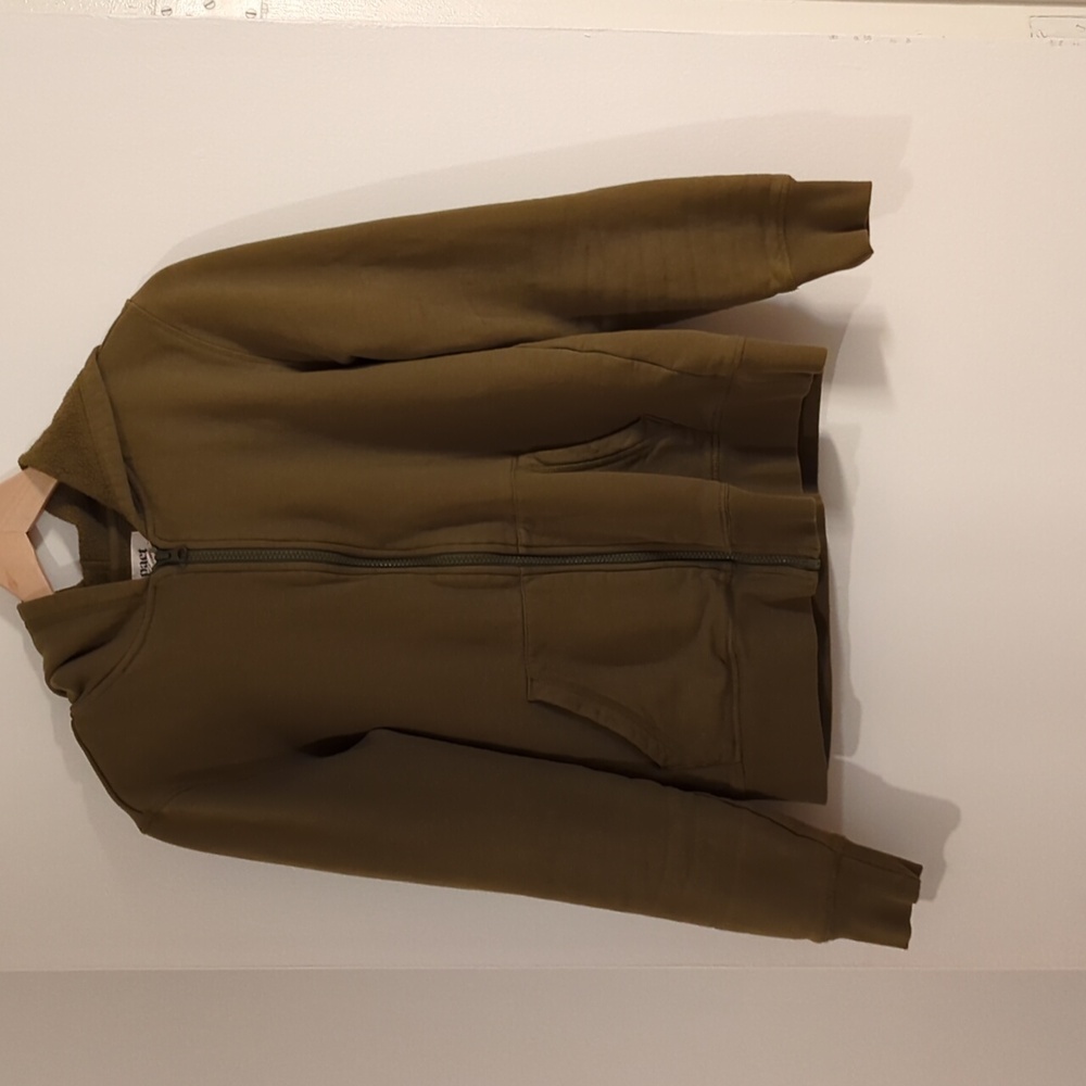 Pact Olive Green Hoodie